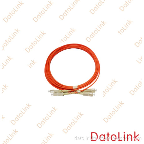 Optical Fiber Patch Cord with Sc Connector Mm Duplex